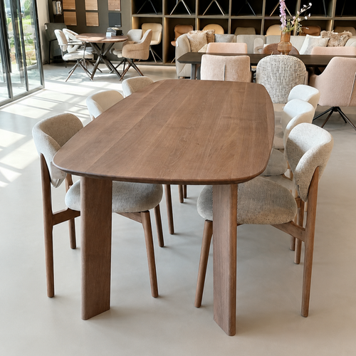 Deens Ovaal - Vin - 220 x 100 cm  - Japandi