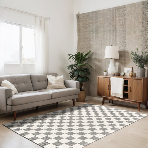 AFK Living vloerkleed Gabin - handgemaakt - 60% wol, 40% katoen - 120 x 170 cm - vtwonen shop