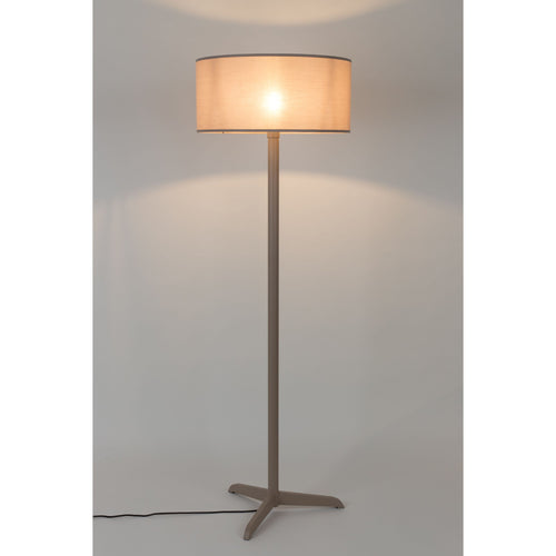 Zuiver Shelby Vloerlamp/ Staande lamp Taupe - vtwonen shop