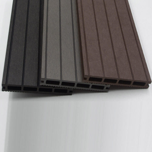 Home Deluxe - WPC terrasplanken complete set (incl. onderstructuur) SAMANA | kleur: lichtgrijs, afmeting: 50 m² - vtwonen shop