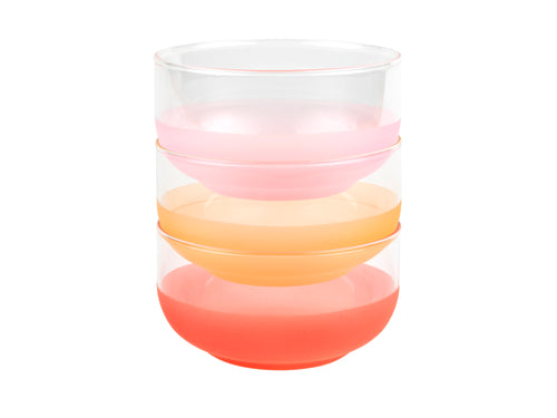 Leopold Vienna - Set glazen schaaltjes Franca - set van 3 - vtwonen shop