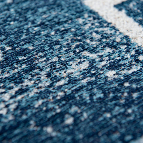 Louis De Poortere vloerkleed Ice Blue - blauw - 140x140cm