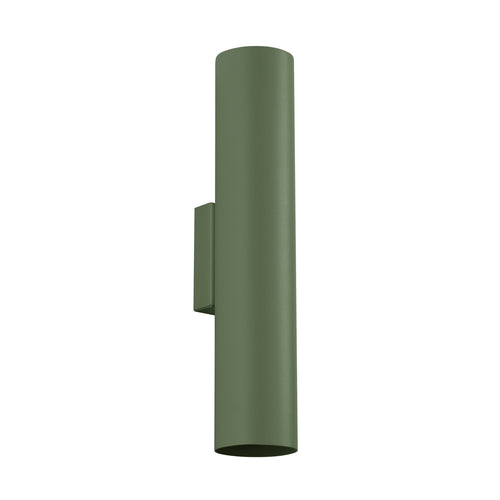 Sollux Lighting Wandlamp LAGOS 2 olijfgroen - 6x8x30cm