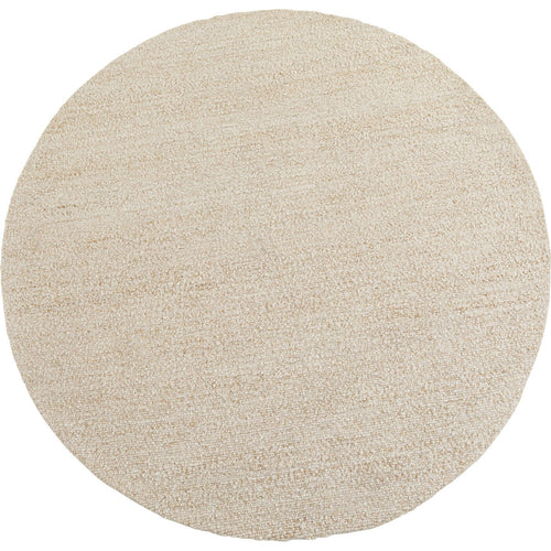 Kare Design Vloerkleed Boucara Ø200cm creme