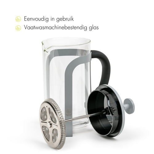 Leopold Vienna - Koffie- & theemaker Moshi grijs 600ml - vtwonen shop