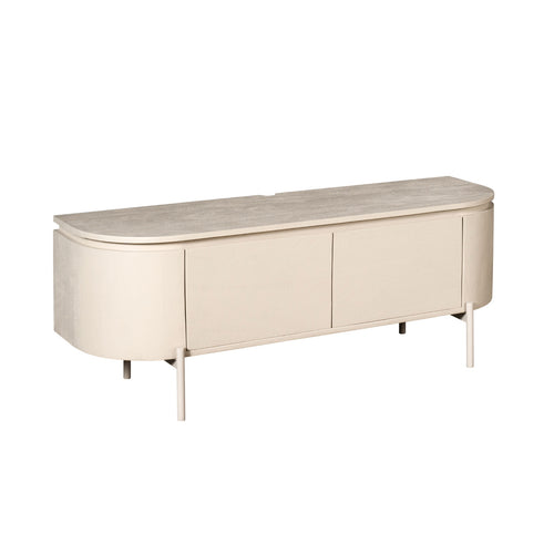 Starfurn Tv-meubel Excellent - Zandkleur Hout - 120x35x30cm