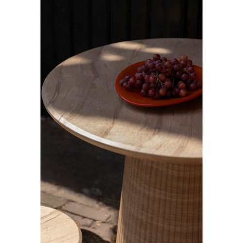 Dutchbone Brison Eettafel Natuursteen look - Grijs