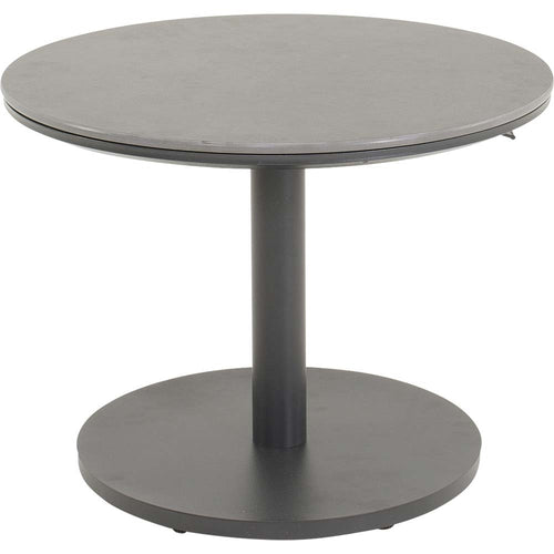 Lesli Living tuintafel Geneva - grijs - ø59cm