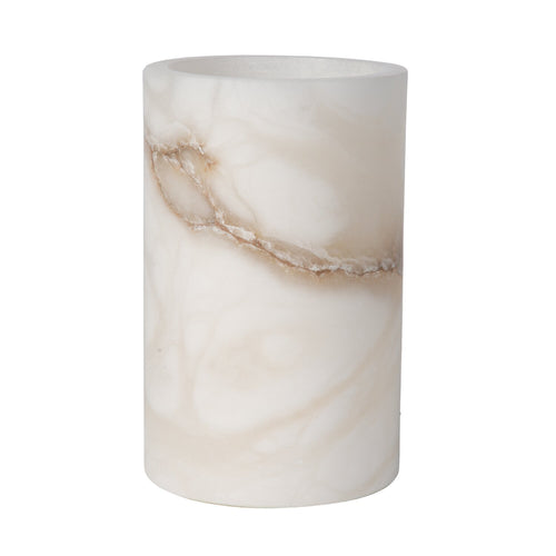 Atmooz kaarsenhouder Indy L - naturel - Ø 10 x H 16,5 cm