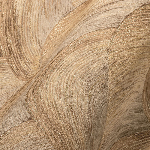 Livingwalls behang art deco bogen beige, bruin en goud - 53 cm x 10.05 m - AS-391054 - vtwonen shop