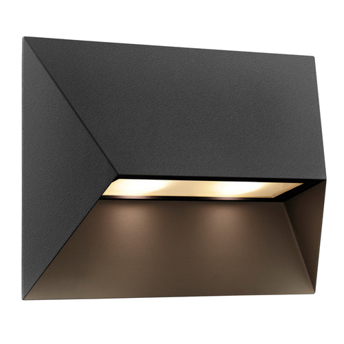 Nordlux Pontio Wandlamp Buiten L - 2-lichts GU10 - IP54 - Zwart