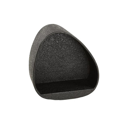 Giga Meubel Wandschap Metallic Driehoek - Grijs Metaal - 42x21x45cm - vtwonen shop