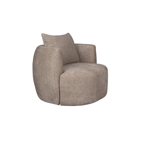 Dutchbone Rocca Fauteuil Cappuccino - vtwonen shop