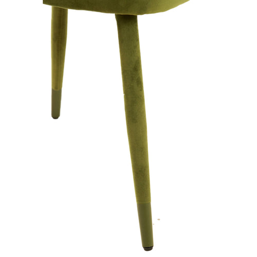 Light & Living eetkamerstoel KOSAKA - 79x57x53cm - groen - Set van 2