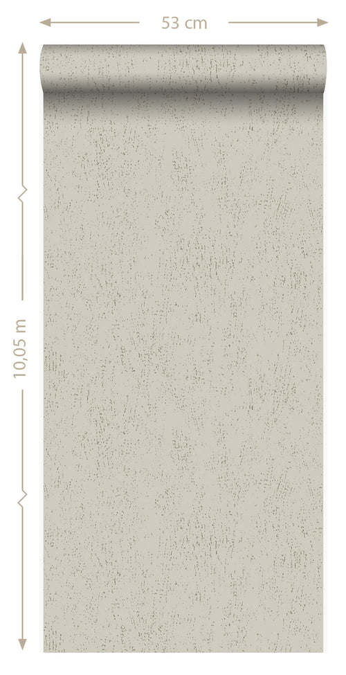 Origin Wallcoverings behang metaal-look warm zilver - 53 cm x 10,05 m - 347612 - vtwonen shop