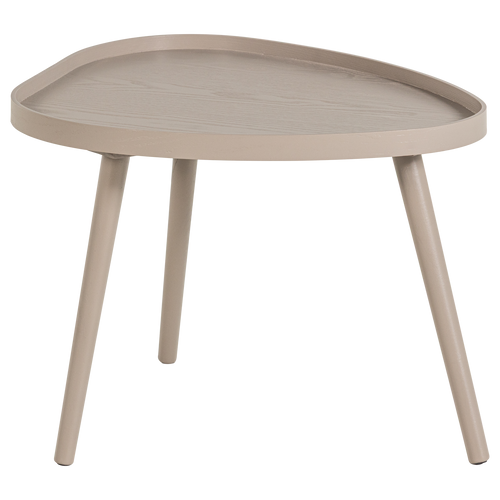 WOOOD bijzettafel organisch Mae - Hout - Zand - 40x61x50