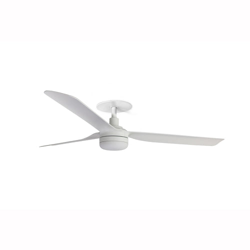 Faro Punt Punt Inbouw LED Plafondventilator 132cm Mat Wit CCT