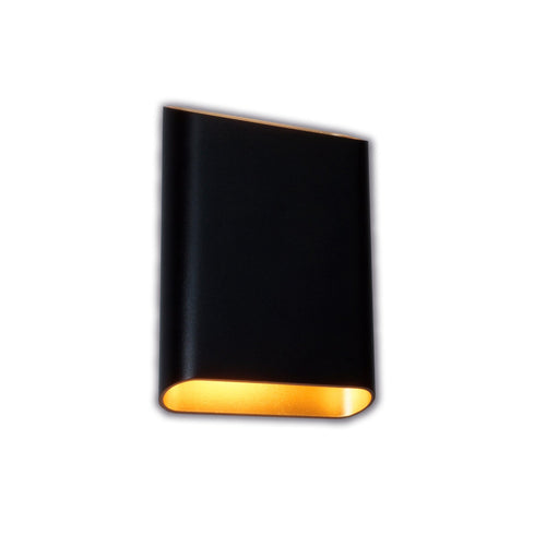 Artdelight wandlamp Diaz - 2 lichts - 4  x 20   cm - zwart goud - vtwonen shop