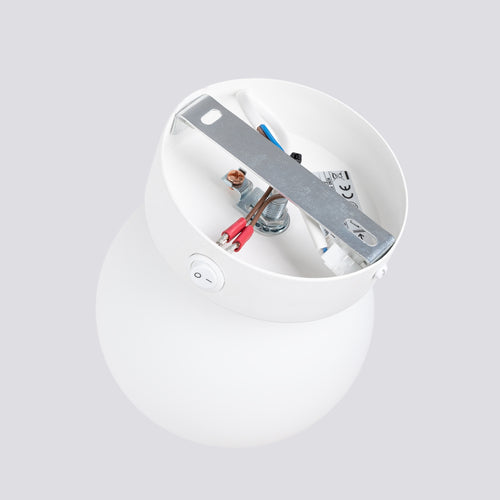Sollux Lighting Wandlamp YOLI 1 wit - 12x14x12cm