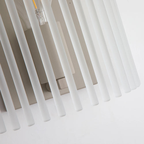 Searchlight wandlamp Swizzle - 1 lichts - 12.5  x 26   cm - beige