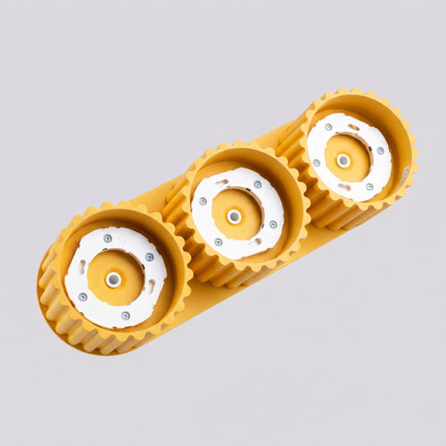 Sollux Lighting Plafondlamp AURA 3 geel Gx53 - 32,5x10x8cm
