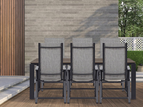 Lisomme Joris tuintafel bruin - 210 x 100 cm - vtwonen shop