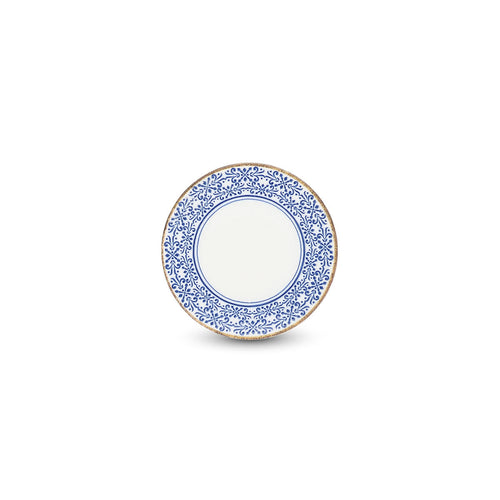 Bonbistro - Plat bord 16cm blauw Azul - Set van 6