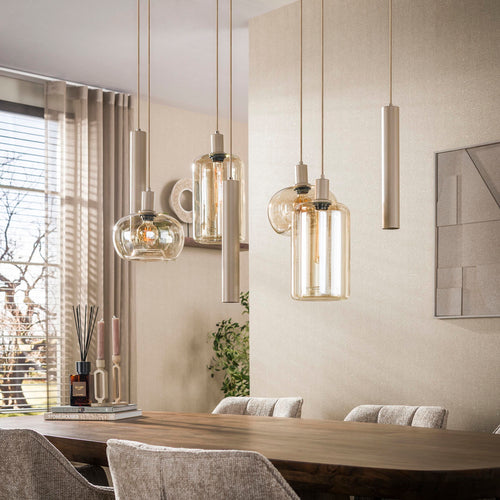 Giga Living Hanglamp Serene - Beige - 110x45x150cm