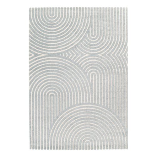 AFK Living vloerkleed Groove - reliëfeffect - blauw - 120 x 170 cm - vtwonen shop