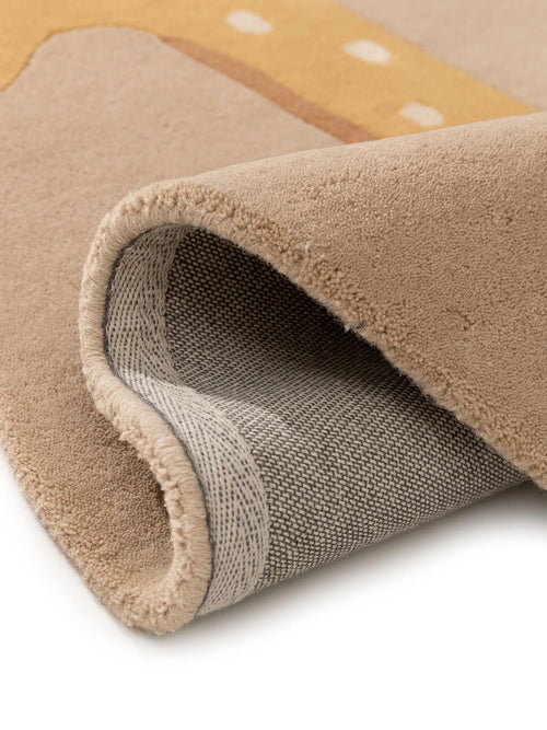 benuta kindervloerkleed Savannah - veelkleurig - 115x140 cm
