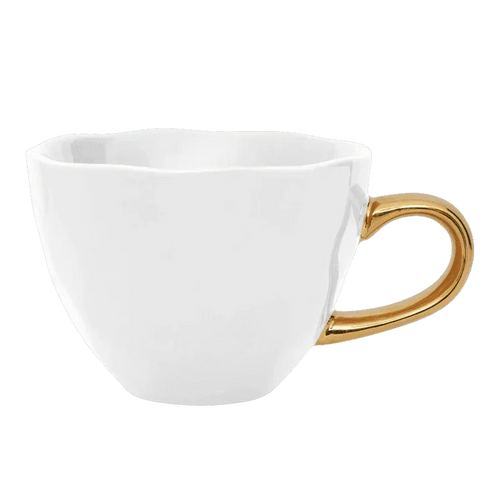 Urban Nature Culture Good Morning kopje Cappuccino/Tea - White - 11x8cm