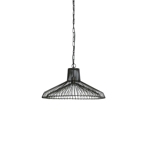 Light & Living hanglamp Kasper - zwart - Ø55cm - vtwonen shop