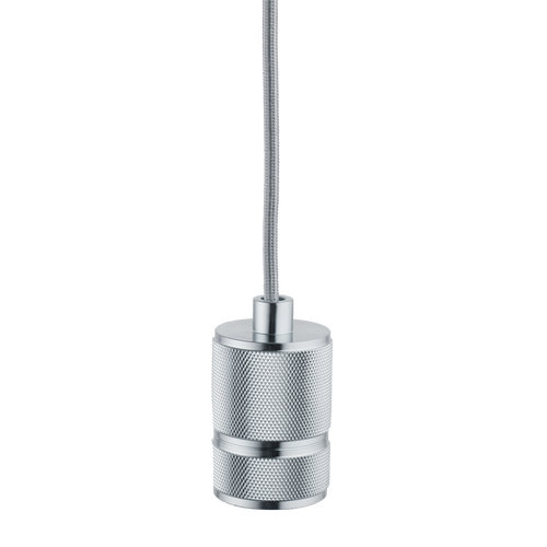 Lighto | Pendel Chroom E27 fitting | Classic | 1.5m Snoer | Met Plafondkap