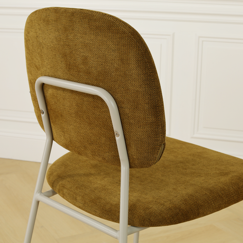 Nolon Jasmijn eetkamerstoel Mosgroen - Grijsbeige - vtwonen shop