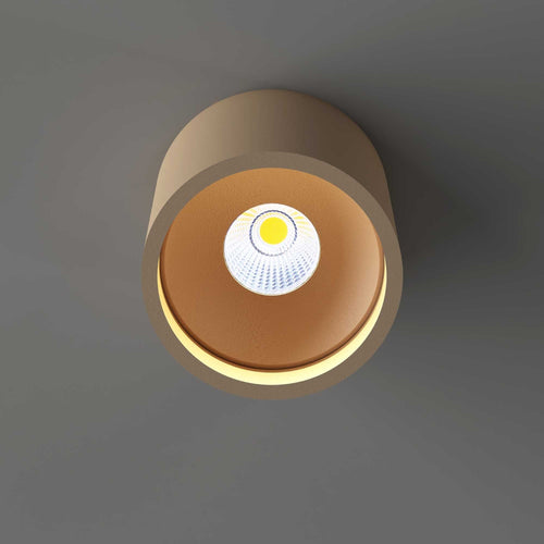 Artdelight plafondlamp Orleans - 1 lichts - 11  x 10   cm - champagne - vtwonen shop