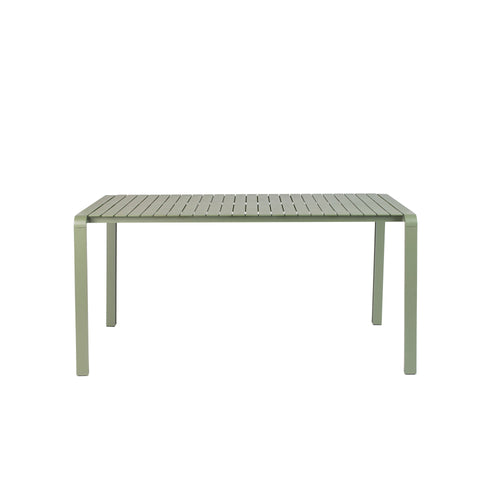 Zuiver Vondel Tuintafel 168,5x87 cm Aluminium Groen - vtwonen shop