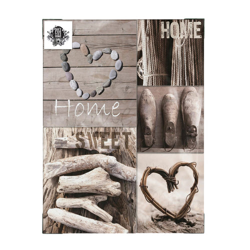 Art for the Home Canvas Set van 5 - Home Sweet Home - 80x60 cm - vtwonen shop