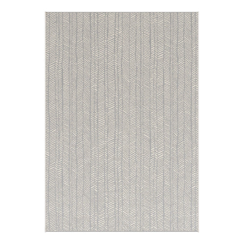 AFK Living vloerkleed Sylve - voor binnen en buiten - grijs - 120 x 170 cm