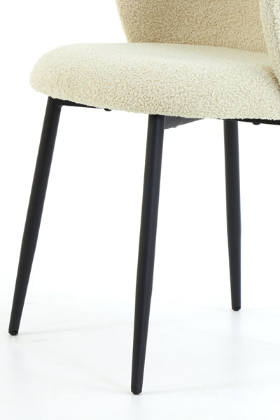 Light & Living eetkamerstoel ELYNA - 56x55x79cm - bruin - Set van 2