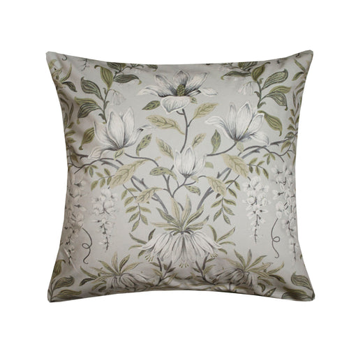 Laura Ashley Sierkussen met ritssluiting Parterre Printed Sage 50x50cm - vtwonen shop