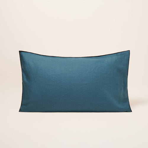 Madura Set van 2 kussenslopen Carlina olie en zwarte hommels 50x75 cm