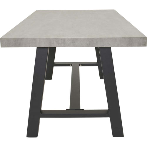 Lesli Living tuintafel Fresco - grijs - 180x90x75cm