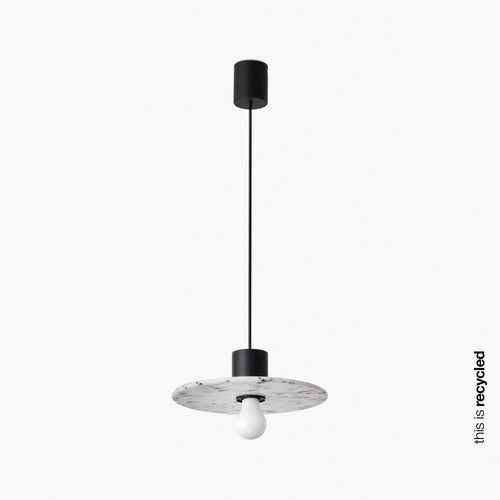 Faro Confetti 300 Koepel Hanglamp Gerecycled Marmoreal Diameter 30cm
