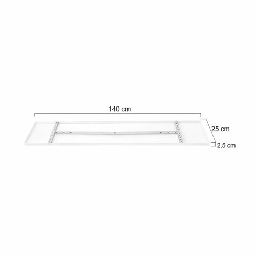 Ylumen plafondplaat -  140  x 2.5   cm - wit