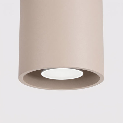 Sollux Lighting Plafondlamp ORBIS 1 taupe - 10x10x10cm