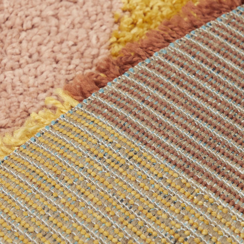 AFK Living vloerkleed Colors - voor kinderen - veelkleurig - 120 x 120 cm