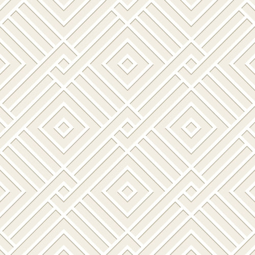 Origin Wallcoverings behang 3D grafisch motief wit - 50 x 900 cm - 347977 - vtwonen shop