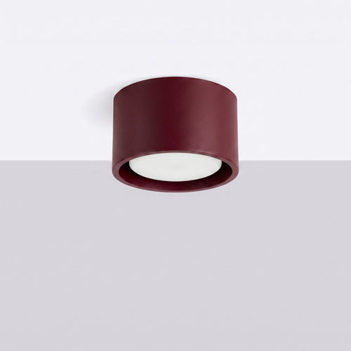 Sollux Lighting Plafondlamp MODO 1 bordeaux Gx53 - 10x10x6cm