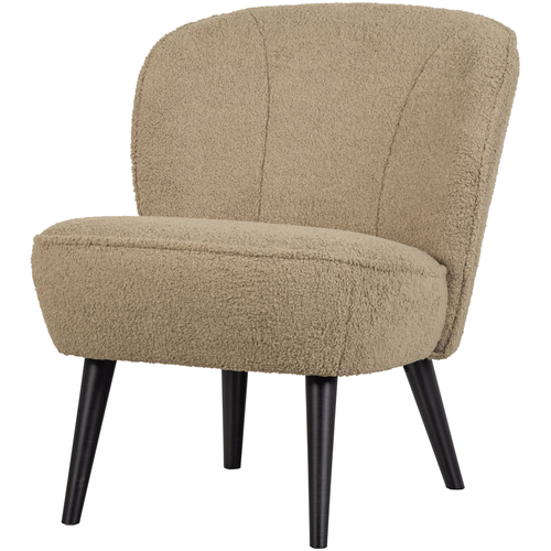 WOOOD fauteuil Sara - Polyester - Zand - 71x59x70 - vtwonen shop