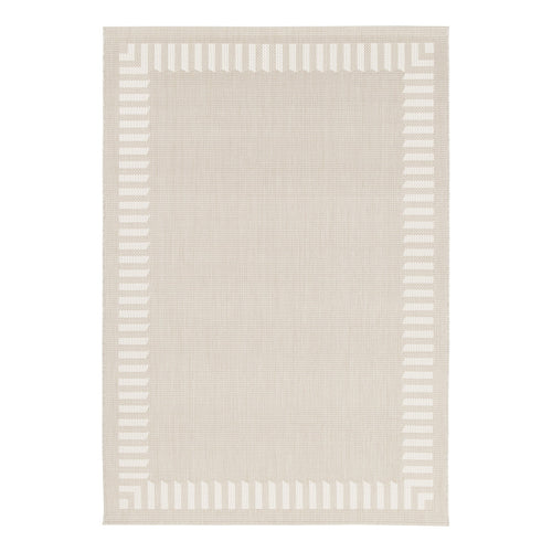 AFK Living vloerkleed Agora - voor binnen en buiten - beige - 120 x 170 cm